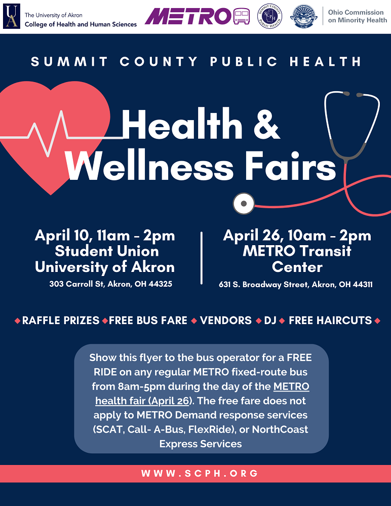 SUMMIT HEALTH CARES & CITY OF PLAINFIELD TO HOST FREE HEALTH & WELLNESS  FAIR ON SATURDAY APRIL 23