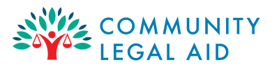 Community Legal Aid logo.
