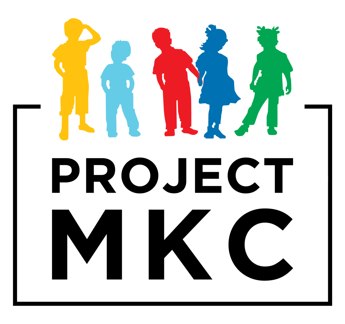 Project MKC Logo with multicolored chidren